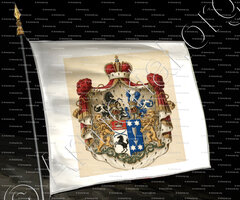 drapeau-ABACHIDZE-GORLENKO_Iméréthie (Géorgie occidentale)_Empire russe.