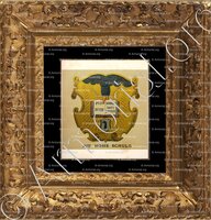 cadre-ancien-or-HOHE SCHULE_Wappenbuch der Stadt Basel . B.Meyer Knaus 1880_Schweiz