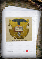 velin-d-Arches-HOHE SCHULE_Wappenbuch der Stadt Basel . B.Meyer Knaus 1880_Schweiz