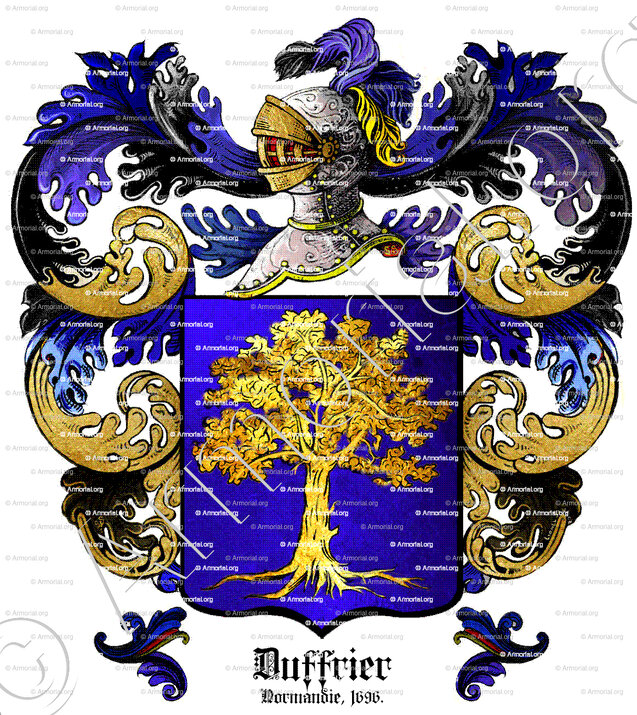 DUFFRIER_Normandie, 1696._France (ii)