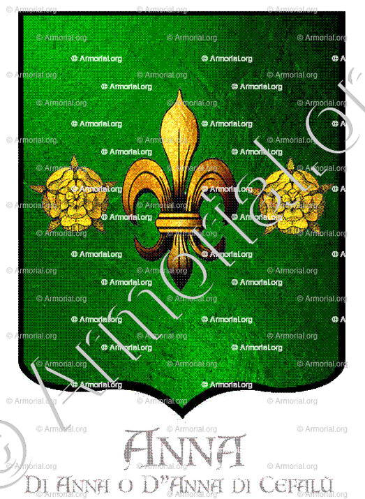 ANNA_Di Anna o D'Anna di Cefalù. Sicilia._Italia (i)