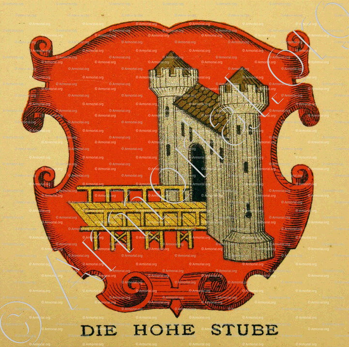 HOHE STUBE_Wappenbuch der Stadt Basel . B.Meyer Knaus 1880_Schweiz