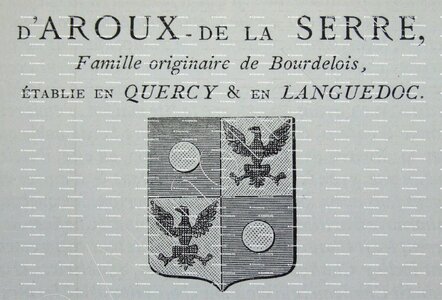 D'AROUX de La SERRE
