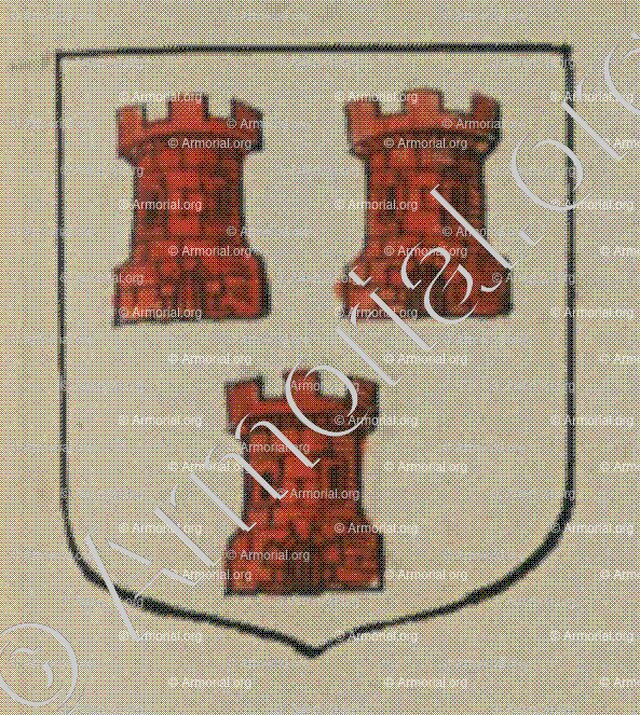 BOURGRAFF (Alsace)_Blason enregistré sous le règne de Louis XIV_France 