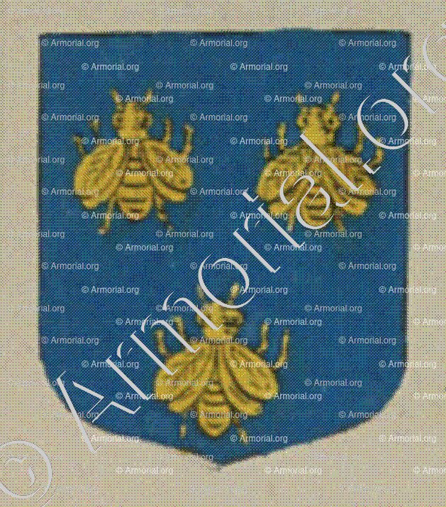GUESBEL (Alsace)_Blason enregistré sous le règne de Louis XIV_France 
