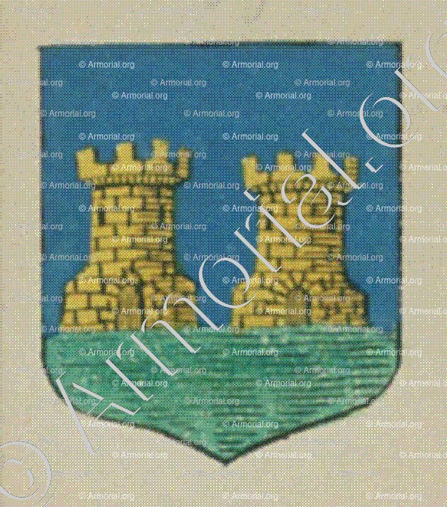 BOURGUER (Alsace)_Blason enregistré sous le règne de Louis XIV_France  (1)