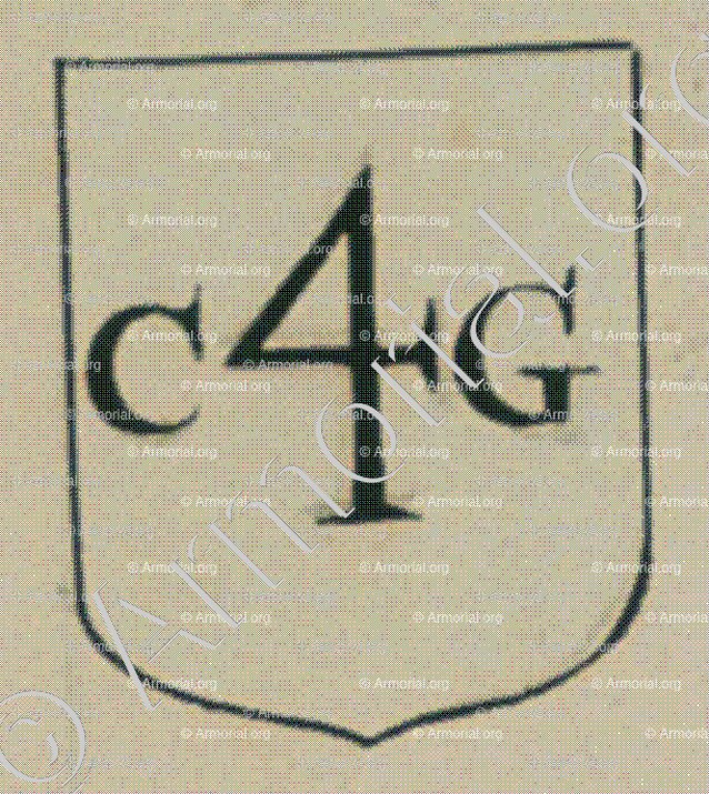 GUESEL (Alsace)_Blason enregistré sous le règne de Louis XIV_France 