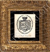 cadre-ancien-or-de BROGLIE DAMPMARTIN_Piemont, Île-de-France, Languedoc_Italie, France.