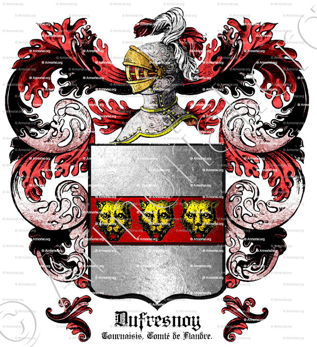 DUFRESNOY_Tournaisis, Comté de Flandre._France Belgique (ii)