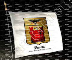 drapeau-ANNONI_Milano, Comte de l'Empire français, 1810_Italia, France. (i)
