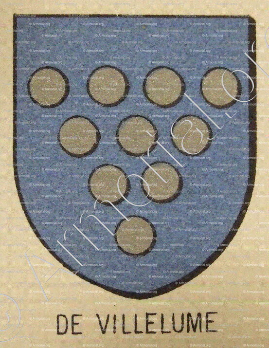 de VILLELUME_Bourbonnais_France