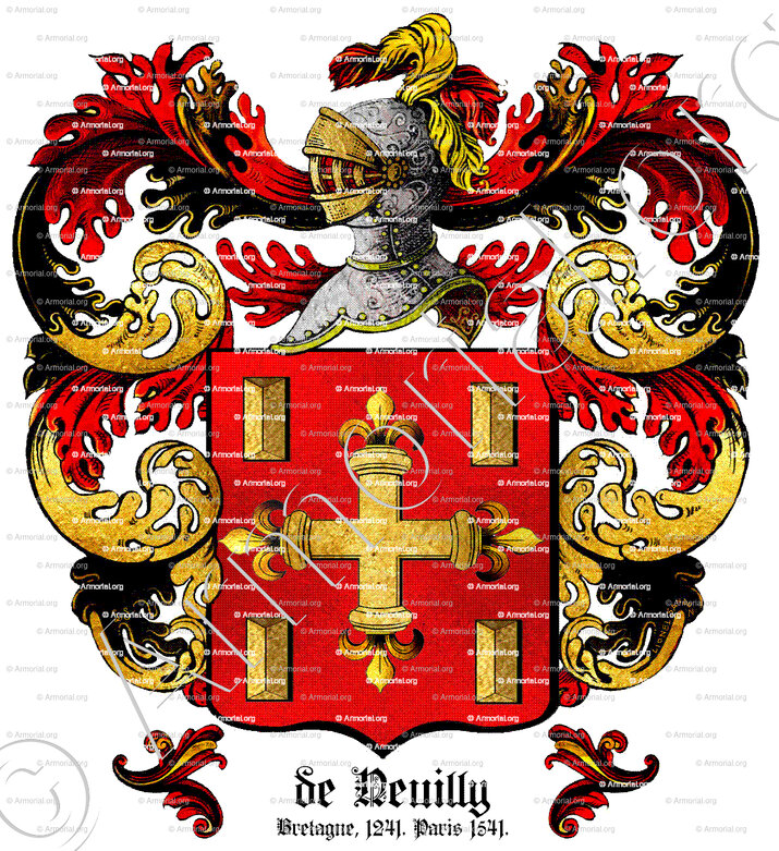 de NEUILLY_Bretagne 1241. Paris, 1541._France (2)