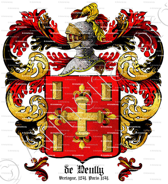 de NEULLY_Bretagne 1241. Paris, 1541._France (2)