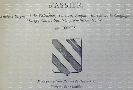 ASSIER_d'Assier_Forez_France