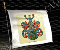 drapeau-HOLZINGER_Wappenbuch der Stadt Basel . B.Meyer Knaus 1880_Schweiz