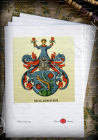 velin-d-Arches-HOLZINGER_Wappenbuch der Stadt Basel . B.Meyer Knaus 1880_Schweiz