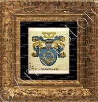 cadre-ancien-or-HOLZMÜLLER_Wappenbuch der Stadt Basel . B.Meyer Knaus 1880_Schweiz