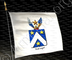 drapeau-MALEMPRE_Armorial royal des Pays-Bas_Europe
