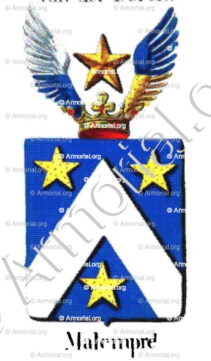 MALEMPRE_Armorial royal des Pays-Bas_Europe