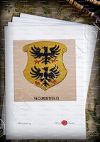 velin-d-Arches-HOMBOURG_Wappenbuch der Stadt Basel . B.Meyer Knaus 1880_Schweiz