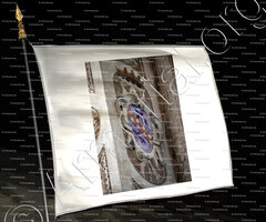 drapeau-ROGERRO_Rugerro I e II di Sicilia. Duomo di Cefalu.