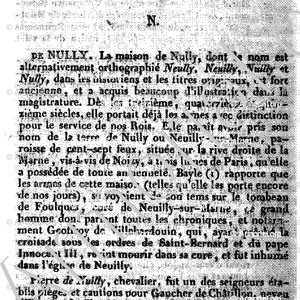 NULLY_Dictionnaire universel de la noblesse_J.B. P. J. de Courcelles._France (1)