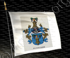 drapeau-HONECKER_Wappenbuch der Stadt Basel . B.Meyer Knaus 1880_Schweiz