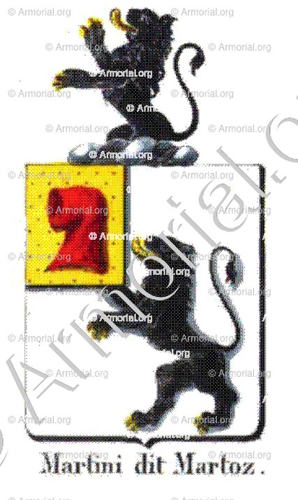 MARTINI dit MARTOZ_Armorial royal des Pays-Bas_Europe