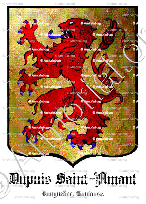 DUPUIS SAINT-AMANT_Languedoc, Toulouse._France