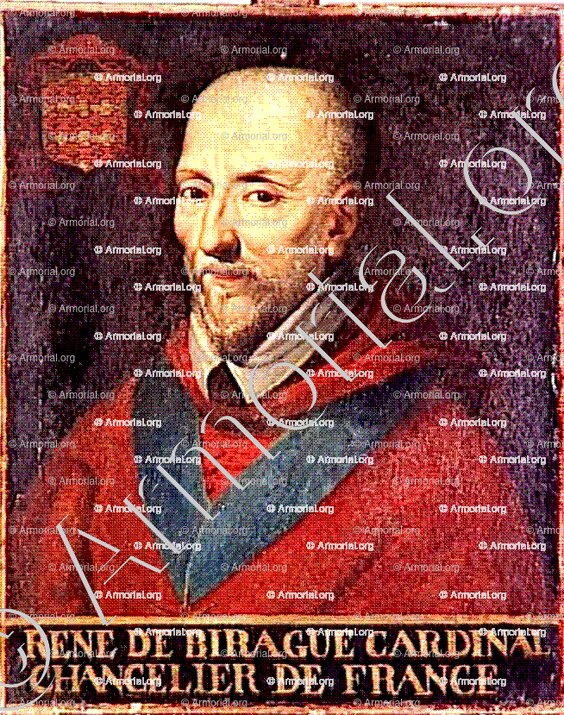 de BIRAGUE_Cardinal, Chancelier de France_France