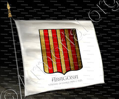 drapeau-ARAGONA_Vescovo di Cefalù 1484 e 1525. Sicilia._Italia (i)