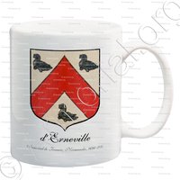 mug-d'ERNEVILLE_Armorial de France, Normandie, 1696-1710._France