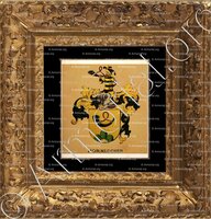 cadre-ancien-or-HORNLOCHNER_Wappenbuch der Stadt Basel . B.Meyer Knaus 1880_Schweiz