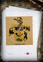 velin-d-Arches-HORNLOCHNER_Wappenbuch der Stadt Basel . B.Meyer Knaus 1880_Schweiz