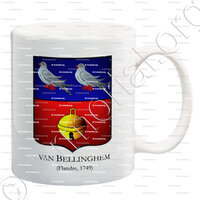 mug-VAN BELLINGHEN_Flandre, anoblie en 1749_Belgique