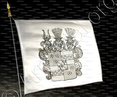 drapeau-ARENBERG_wapen der Fürsten zu Arenberg, 1744_België, Deutschland