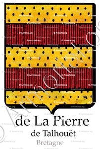 De LA PIERRE de TALHOUËT