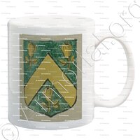 mug-ROUSSEL (Alsace)_Blason enregistré sous le règne de Louis XIV_France 