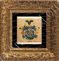 cadre-ancien-or-HOTZ_Wappenbuch der Stadt Basel . B.Meyer Knaus 1880_Schweiz