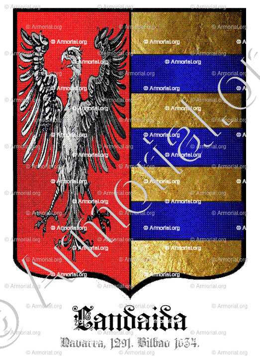 LANDAIDA_Navarra, 1291. Bilbao, 1634._España