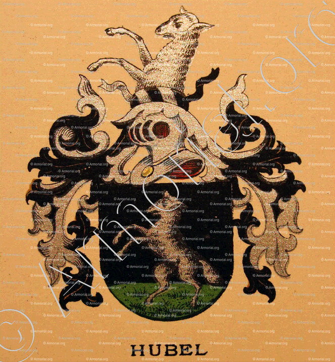 HUBEL_Wappenbuch der Stadt Basel . B.Meyer Knaus 1880_Schweiz