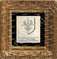 cadre-ancien-or-ART M REPORT_marque_Armorial Daniel Sandoz, 1996.
