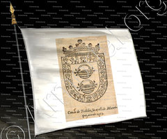 drapeau-MANRIQUE DE LARA_Conde de Treviño, ano de 1453._España (1)