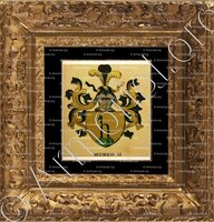 cadre-ancien-or-HUBER_Wappenbuch der Stadt Basel . B.Meyer Knaus 1880_Schweiz