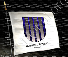 drapeau-AUGUET_Aujuet, Bourgogne_France