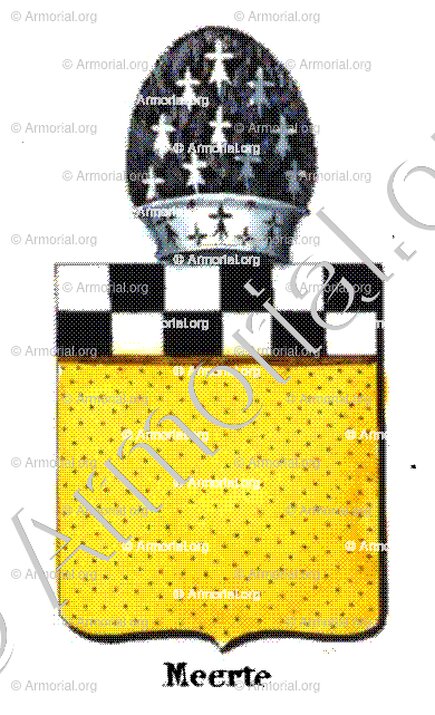 MEERTE_Armorial royal des Pays-Bas_Europe