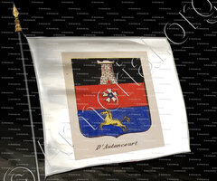 drapeau-D'AUTANCOURT_Noblesse d'Empire._France