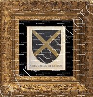 cadre-ancien-or-des GALLOIS de LA TOUR_Bourbonnais_France