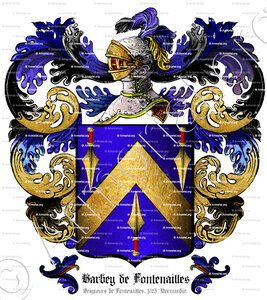 BARBEY de FONTENAILLES
