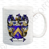 mug-BARBEY de FONTENAILLES_Seigneurs de Fontenailles, 1703. Normandie_France.